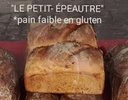 PAIN PETIT EPEAUTRE 1KG BIO "d'Hélène & Rodolphe"