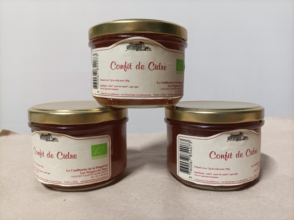 Confit de cidre 250g