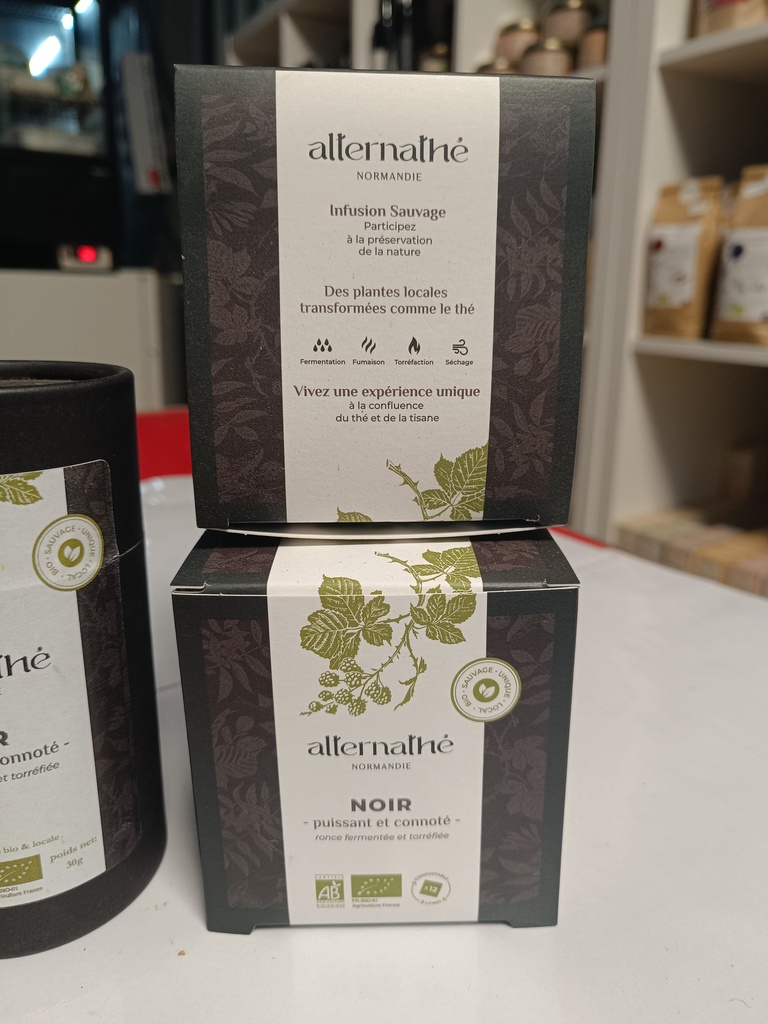 Alternathé NOIR "ronce fermentée et torréfiée" sachet compostable