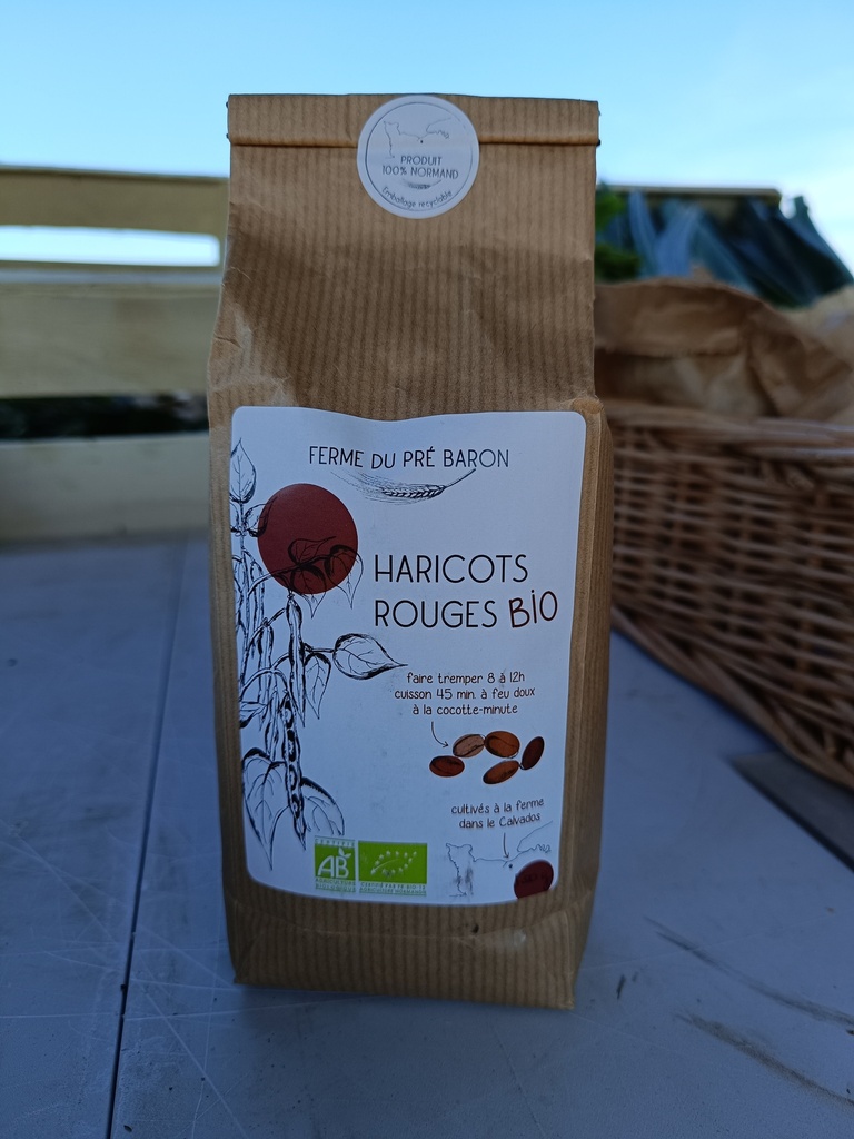 Haricots rouges BIO paquet de 500g