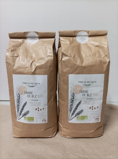 Farine Blé (froment) Complète 1Kg