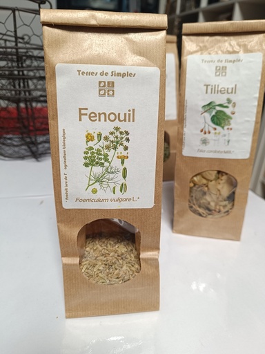 Tisane simple Fenouil "Terres de simples" vrac