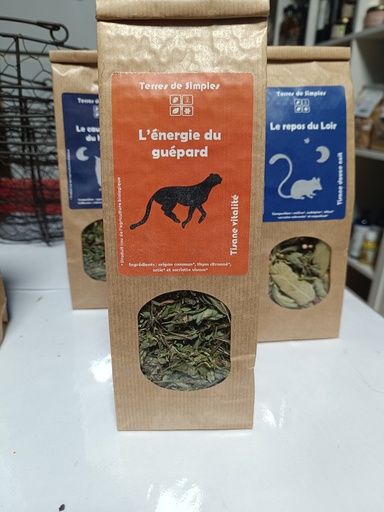 Tisane composée "L'énergie du guépard" "Terres de simples" vrac