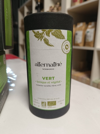 Alternathé VERT "noisetier torréfié, frêne, ortie" vrac